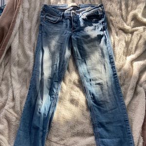 Hollister Low Rise Straight Jeans